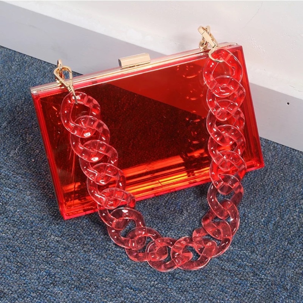 Red Acrylic Bag